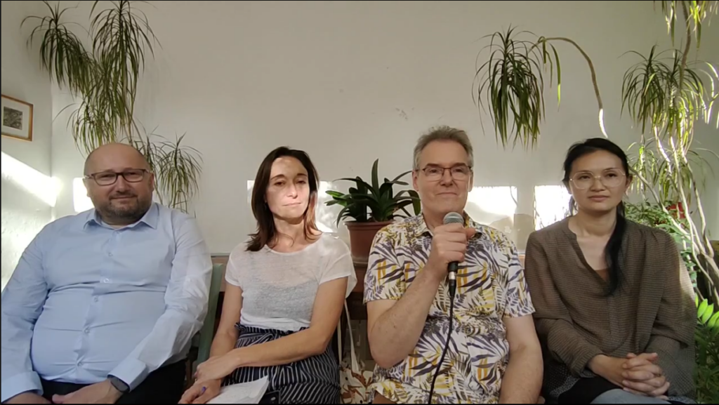 [vidéos] Interview des 4 élu-es de « Poitiers en commun », Bertrand Geay, Hông Liên Gravereau, Franck Plat, Florence Paillat