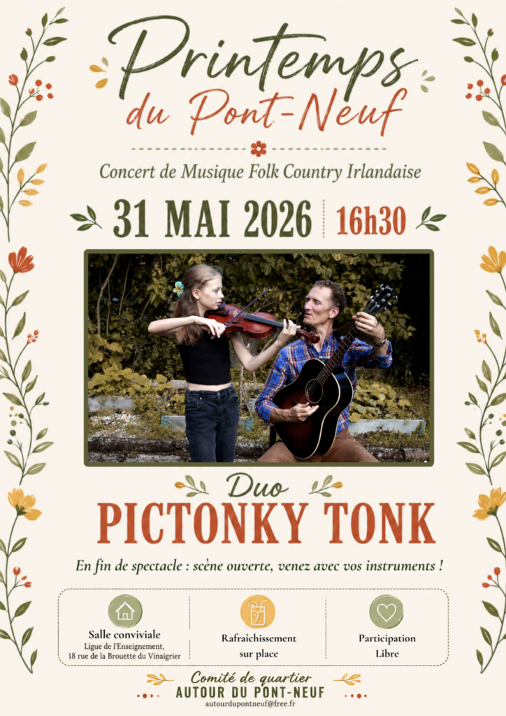 Le Duo « Pictonky Tonk » en concert !